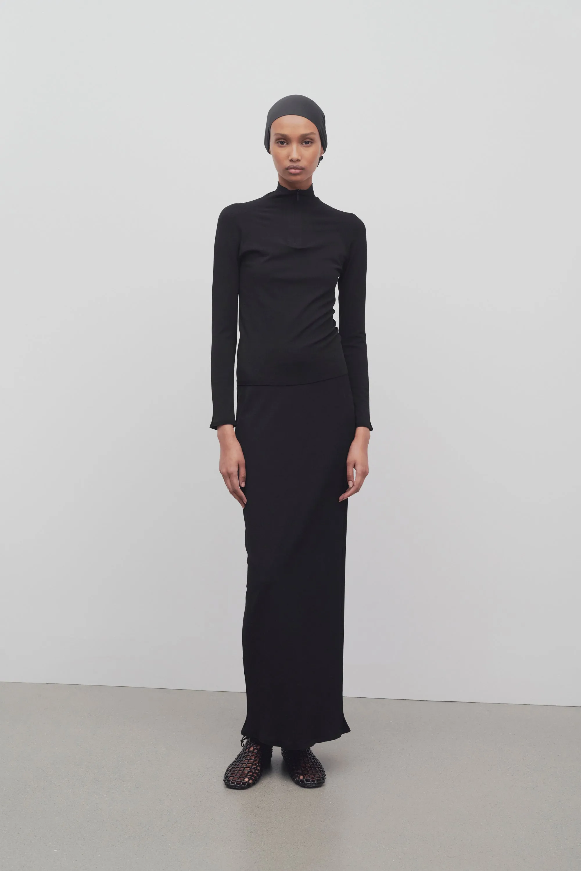 Gabbo Skirt in Viscose and Polyester sold by The Row product image thumbnail 4