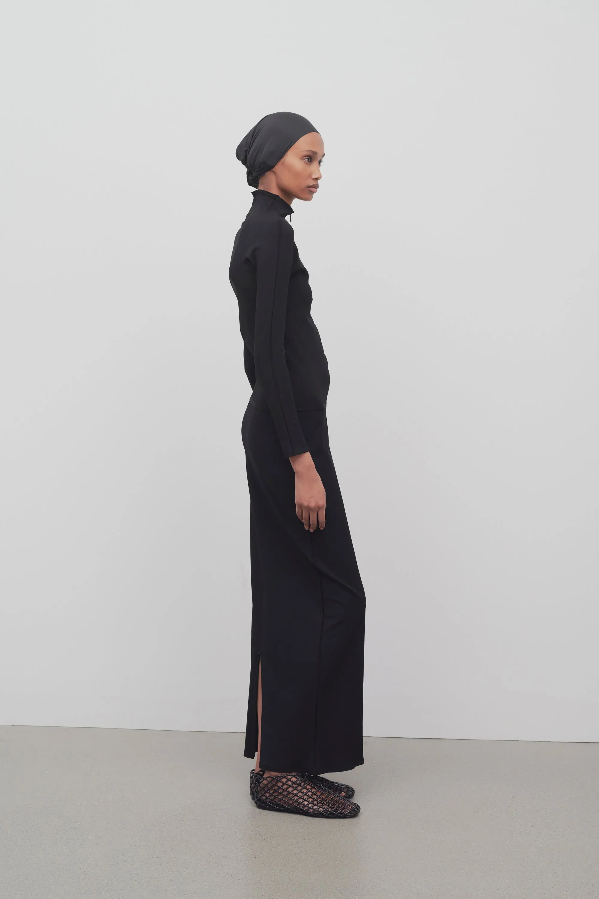 Gabbo Skirt in Viscose and Polyester sold by The Row product image thumbnail 5