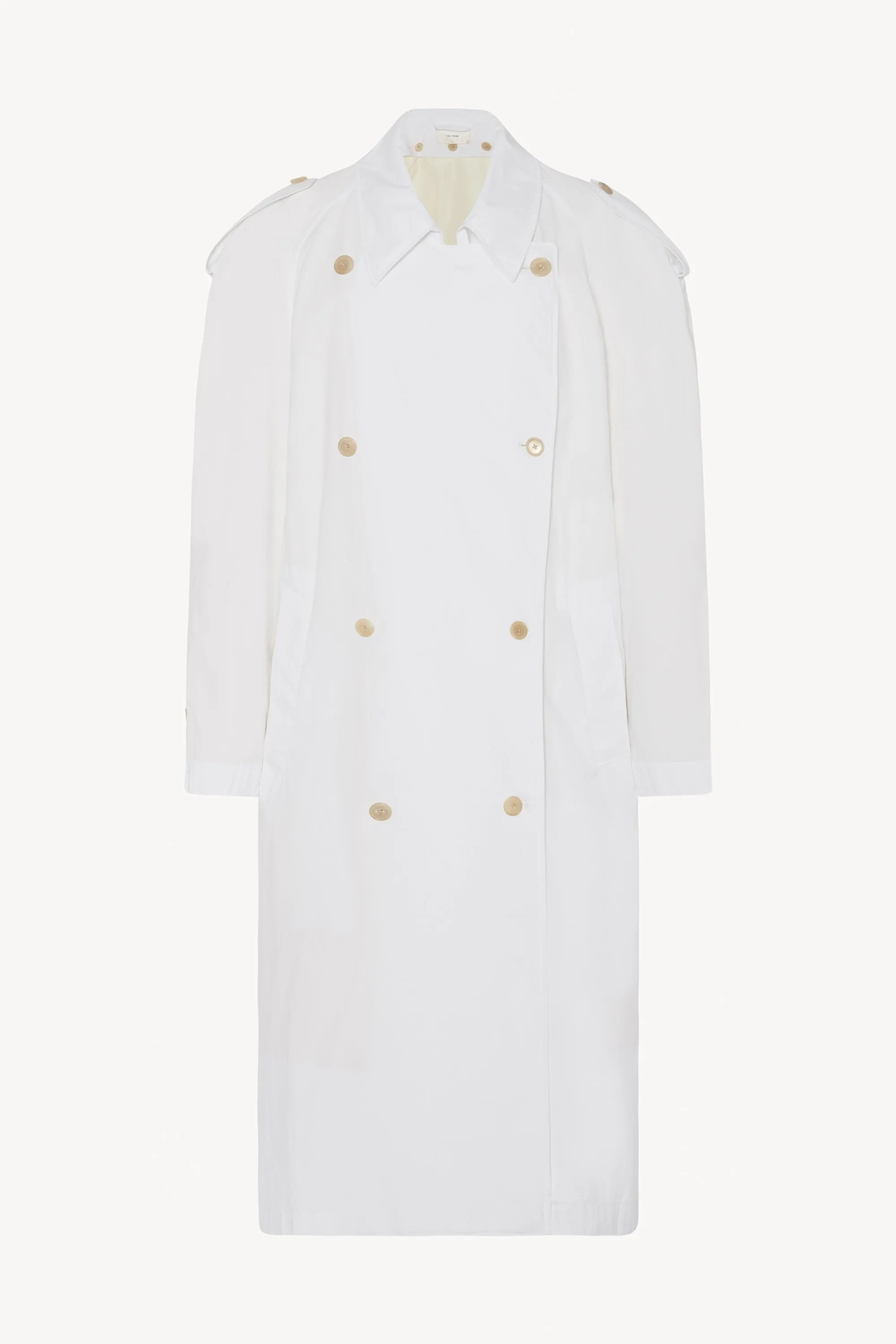 Denver Coat in Cotton sold by The Row product image thumbnail 2