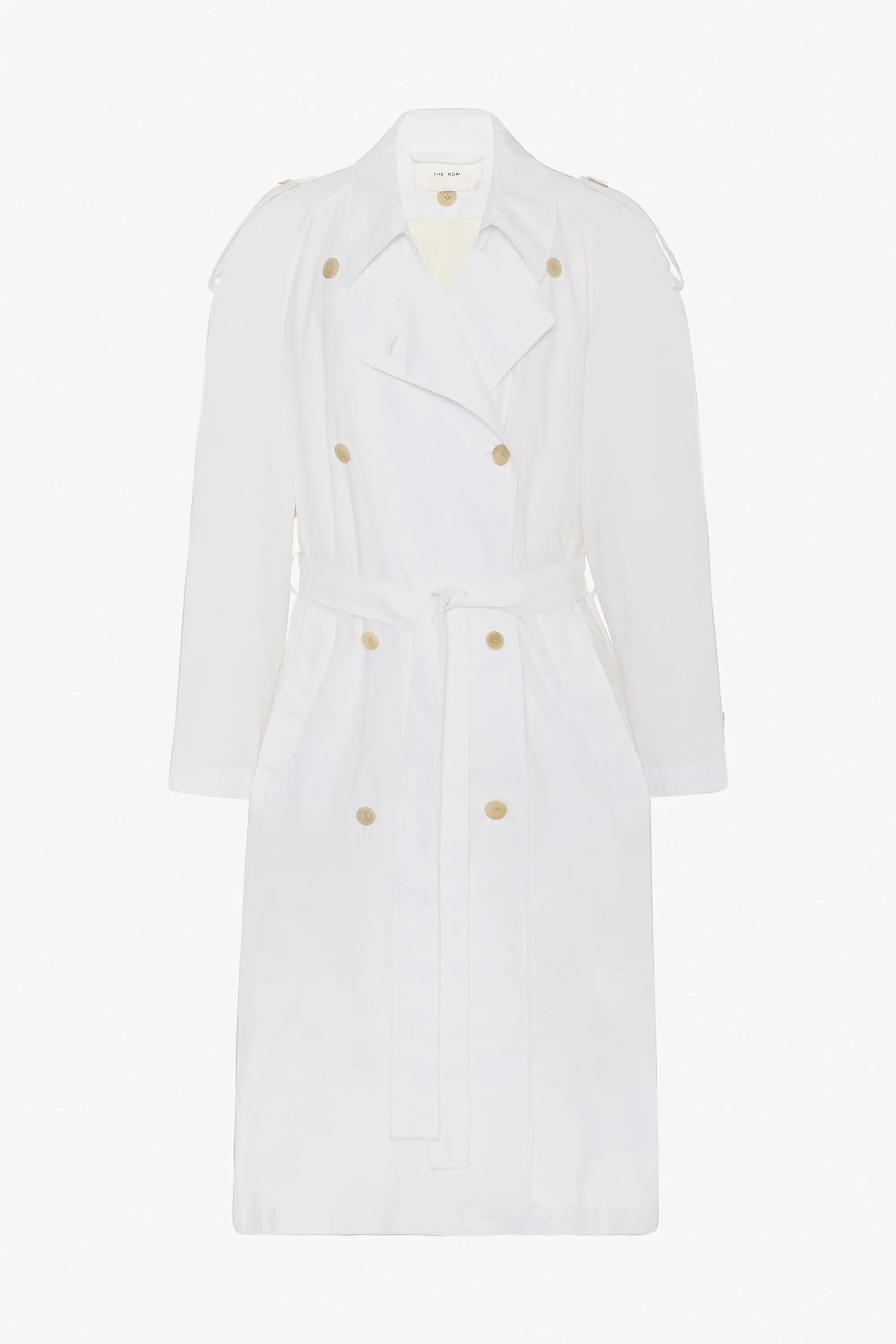 Denver Coat in Cotton sold by The Row