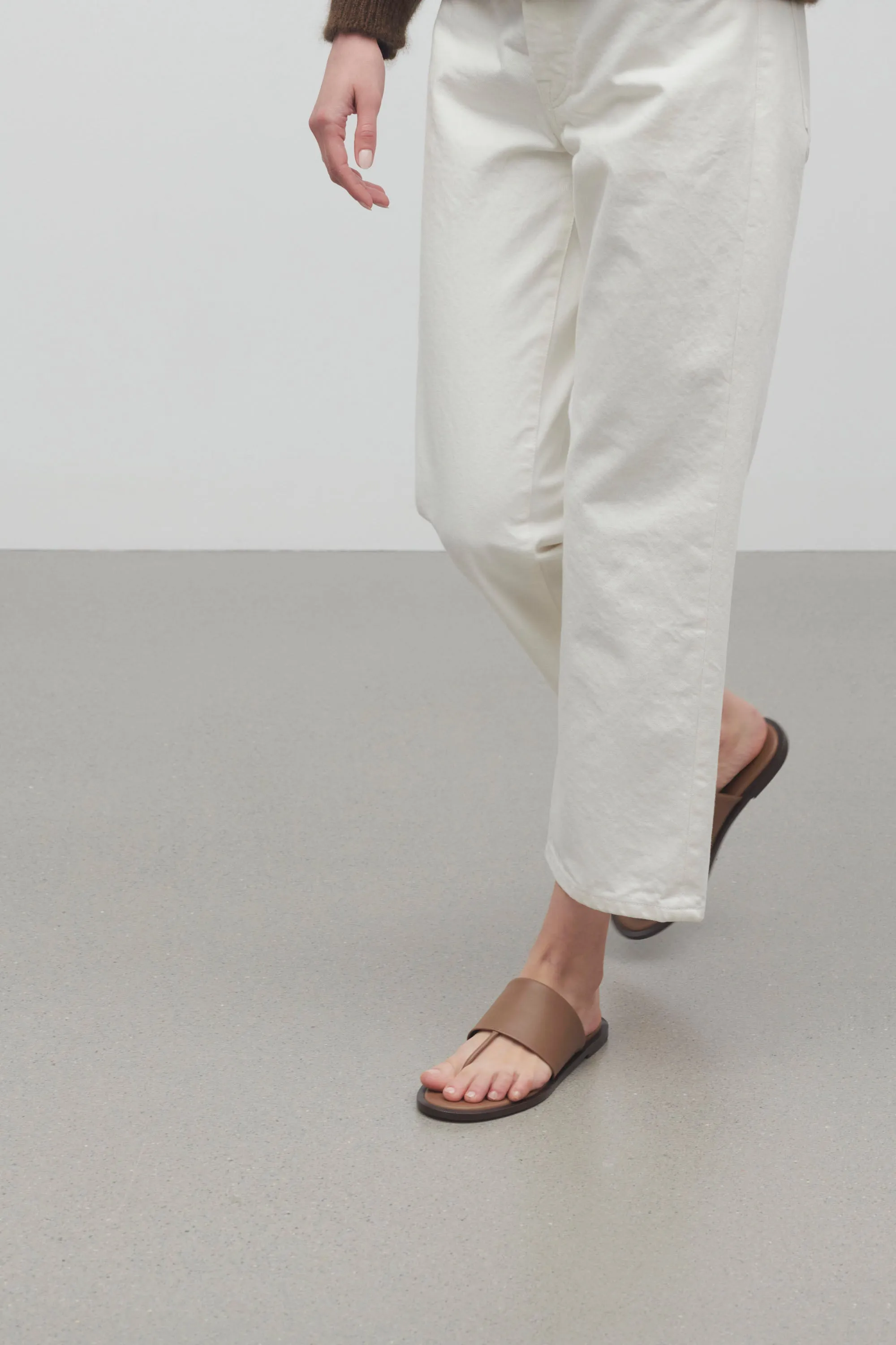 Signum Flat Sandal sold by The Row product image thumbnail 4