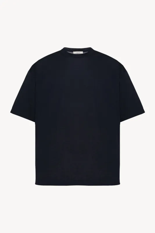 Dlomu T-Shirt in Wool sold by The Row