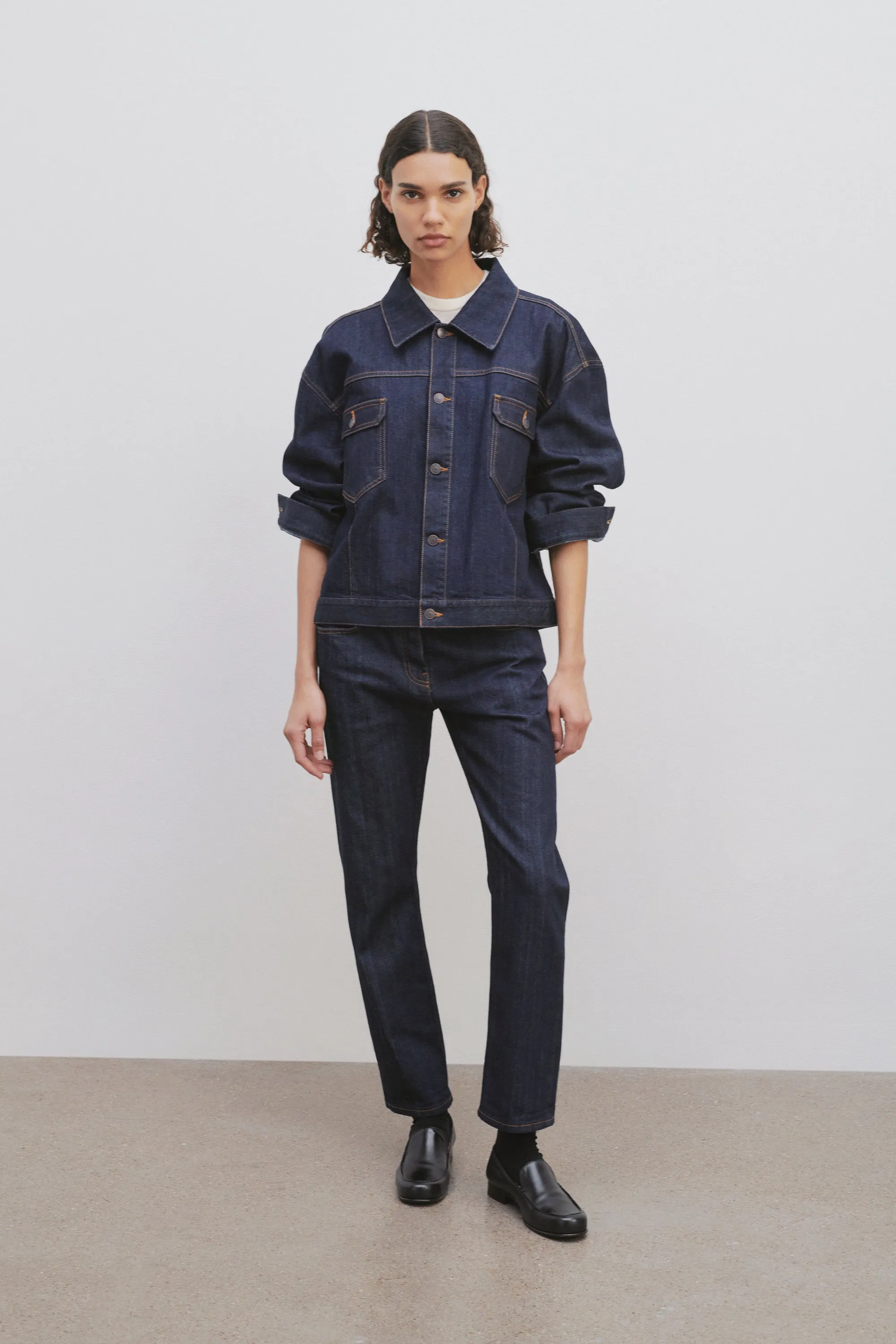 Riaco Jean in Cotton sold by The Row product image thumbnail 3