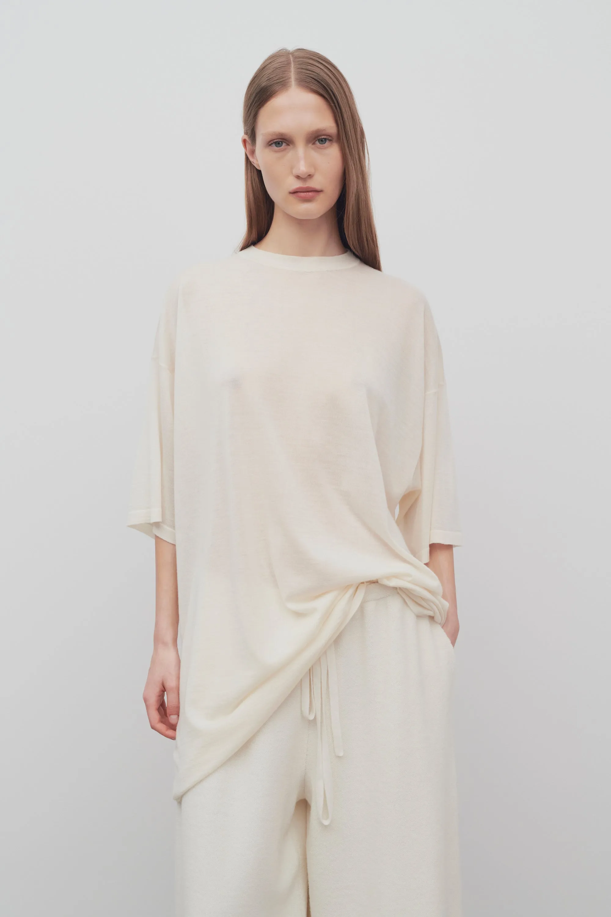 Graig Top in Cashmere sold by The Row product image thumbnail 3