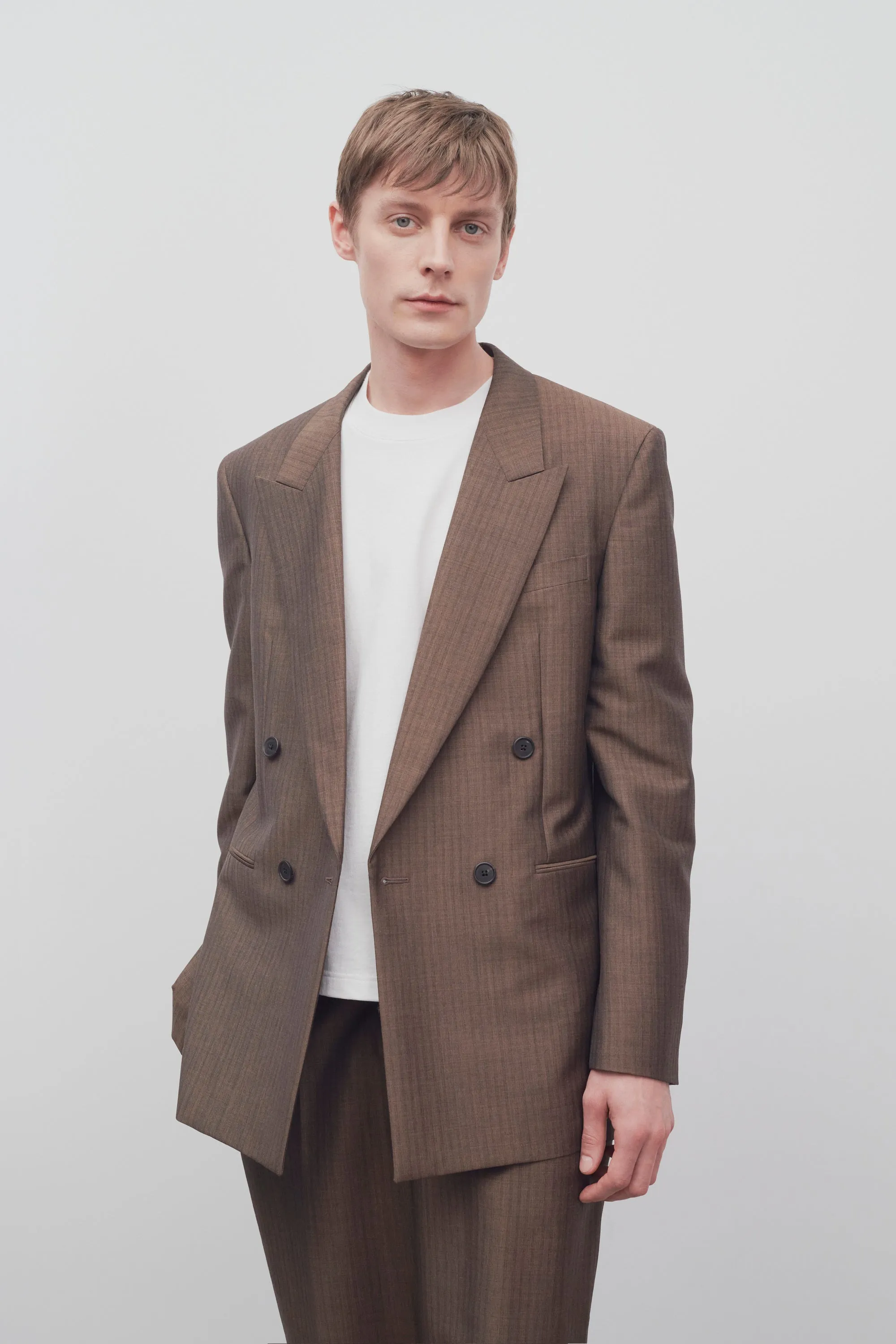 Amman Jacket in Mohair and Wool sold by The Row product image thumbnail 3