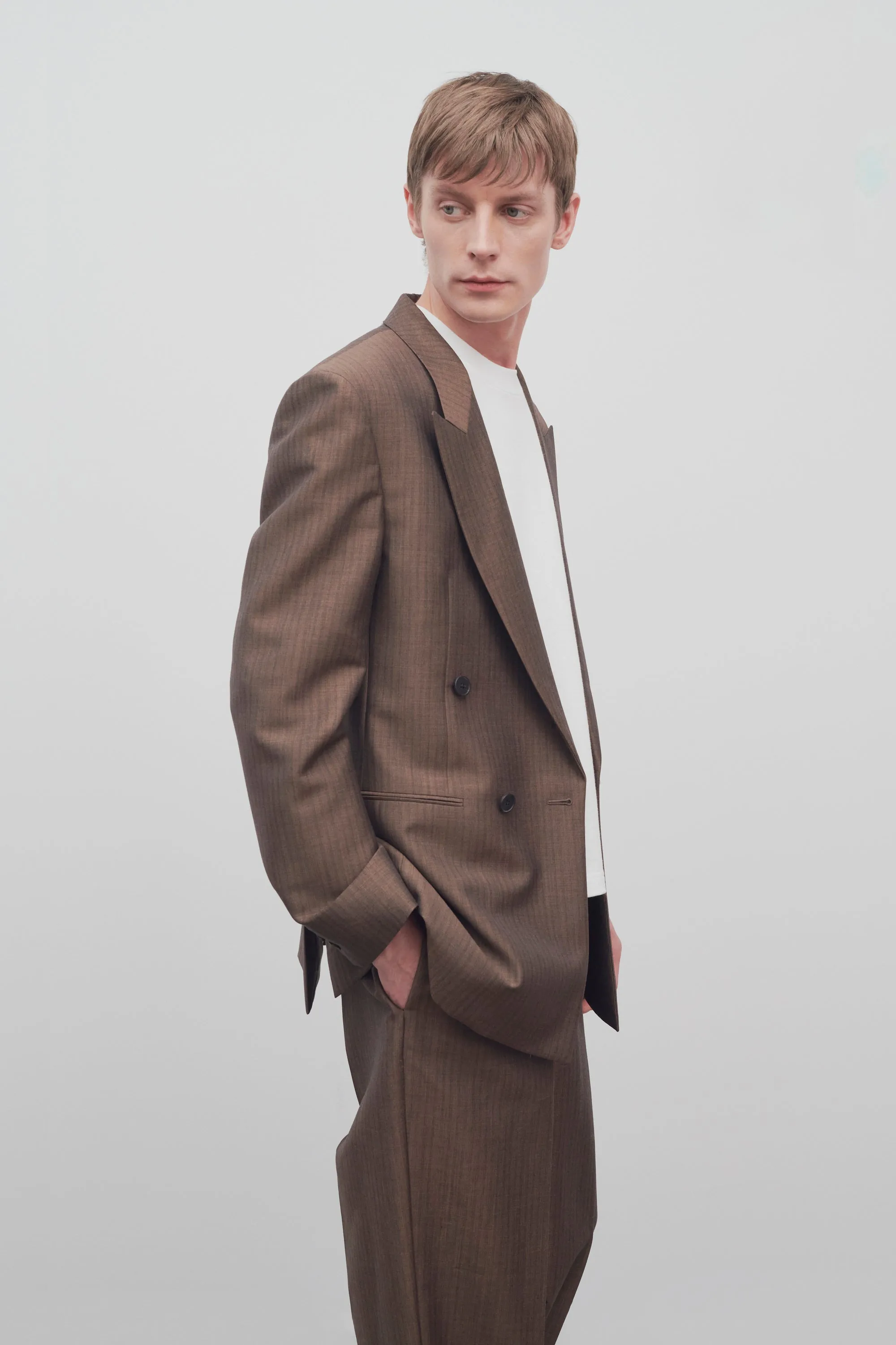 Amman Jacket in Mohair and Wool sold by The Row product image thumbnail 4