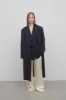 Indra Coat in Wool sold by The Row