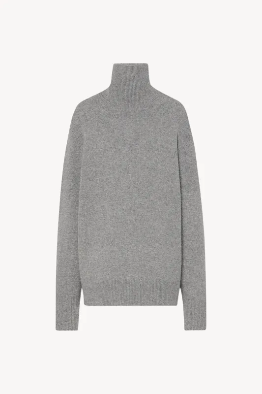 Stepny Turtleneck in Wool and Cashmere sold by The Row