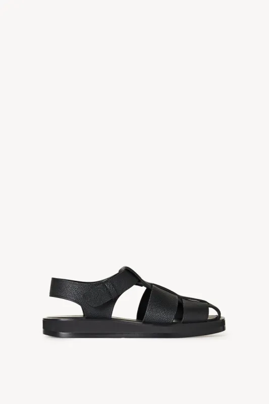 Fisherman Sandal in Leather sold by The Row