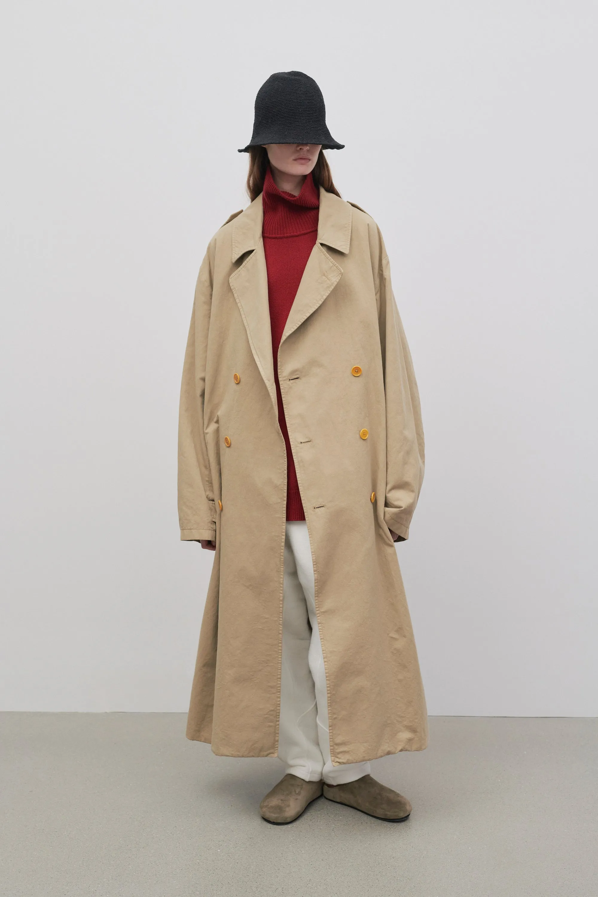 Montrose Coat in Cotton and Linen sold by The Row product image thumbnail 5