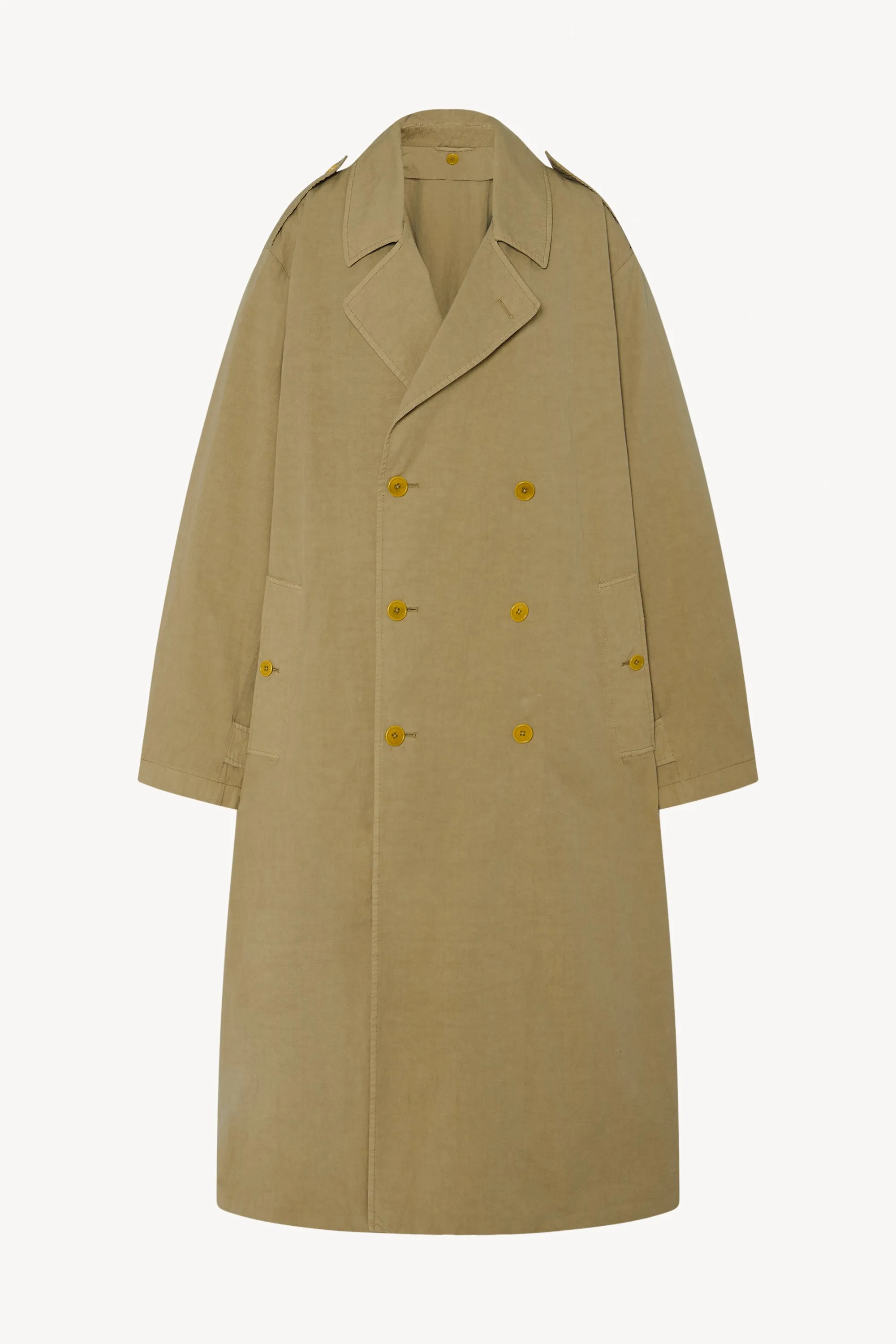 Montrose Coat in Cotton and Linen sold by The Row product image thumbnail 2