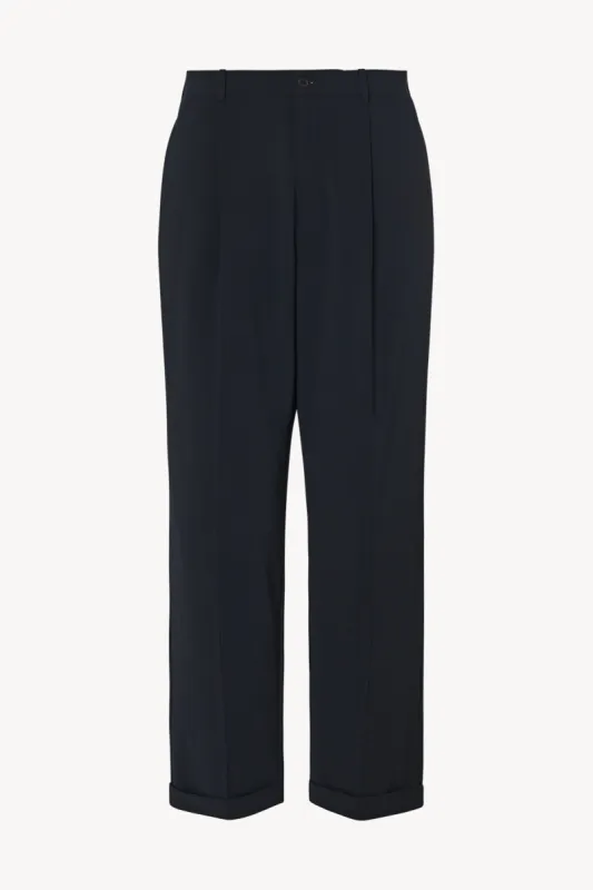 Keenan Pant in Polyester and Wool sold by The Row