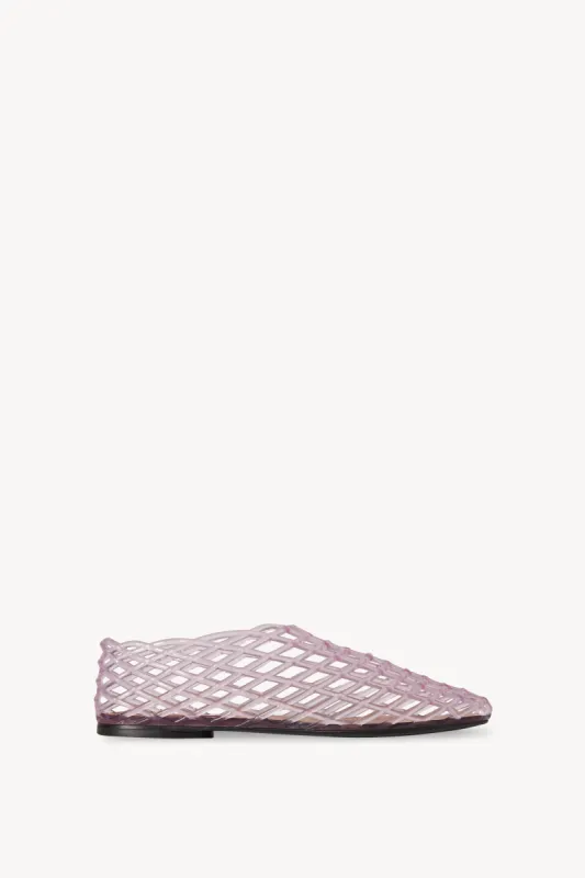 Mara Flat in Vinyl made by The Row