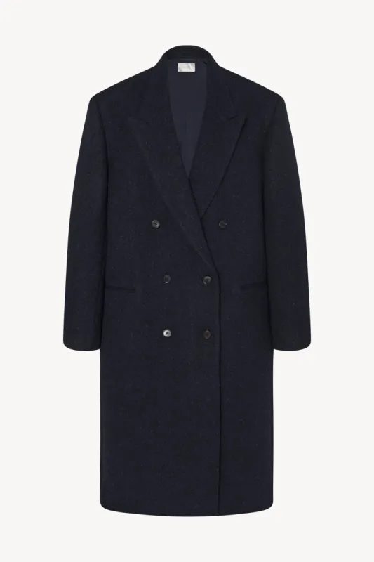 Dhanila Coat in Wool made by The Row