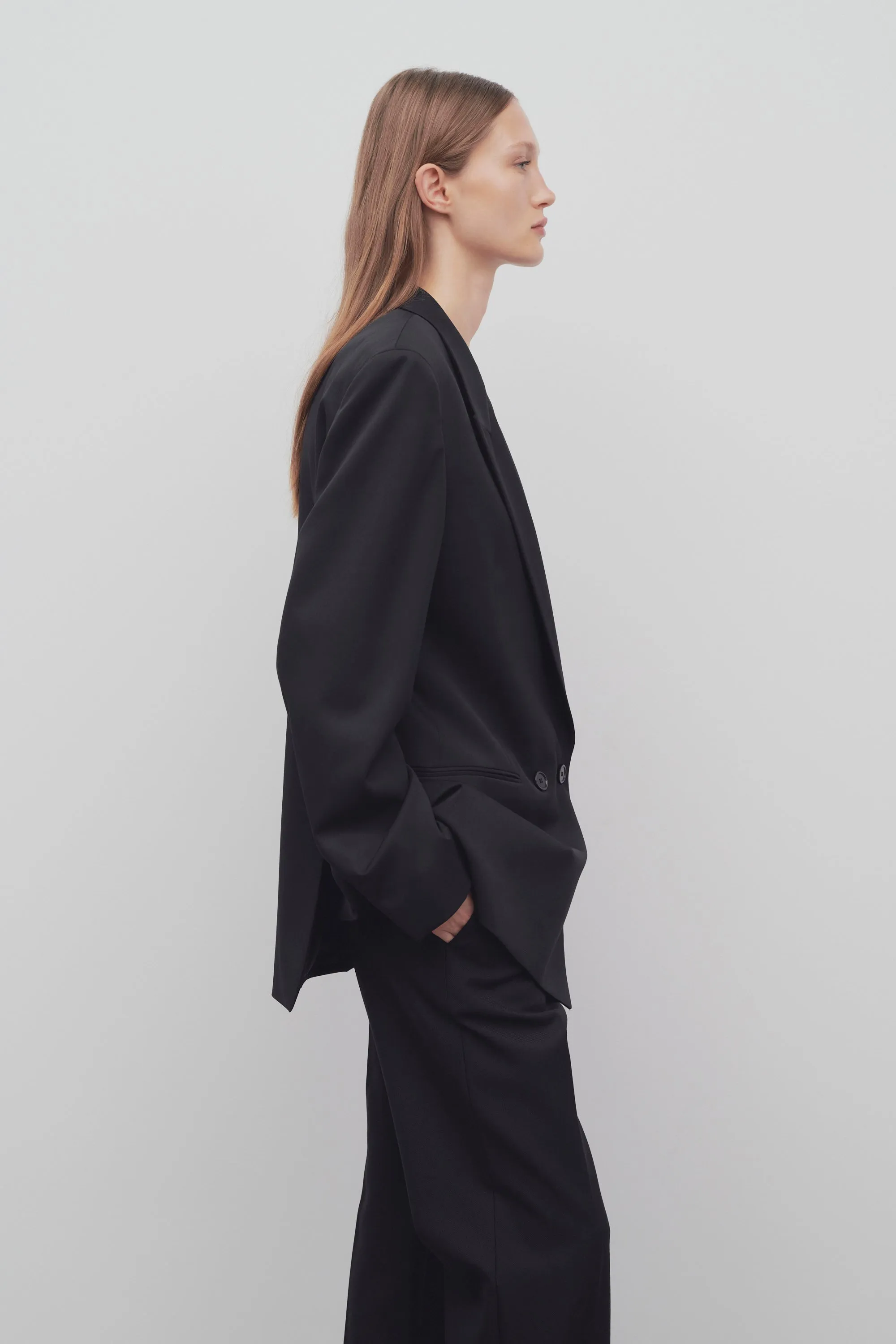 Lumis Jacket in Wool sold by The Row product image thumbnail 4