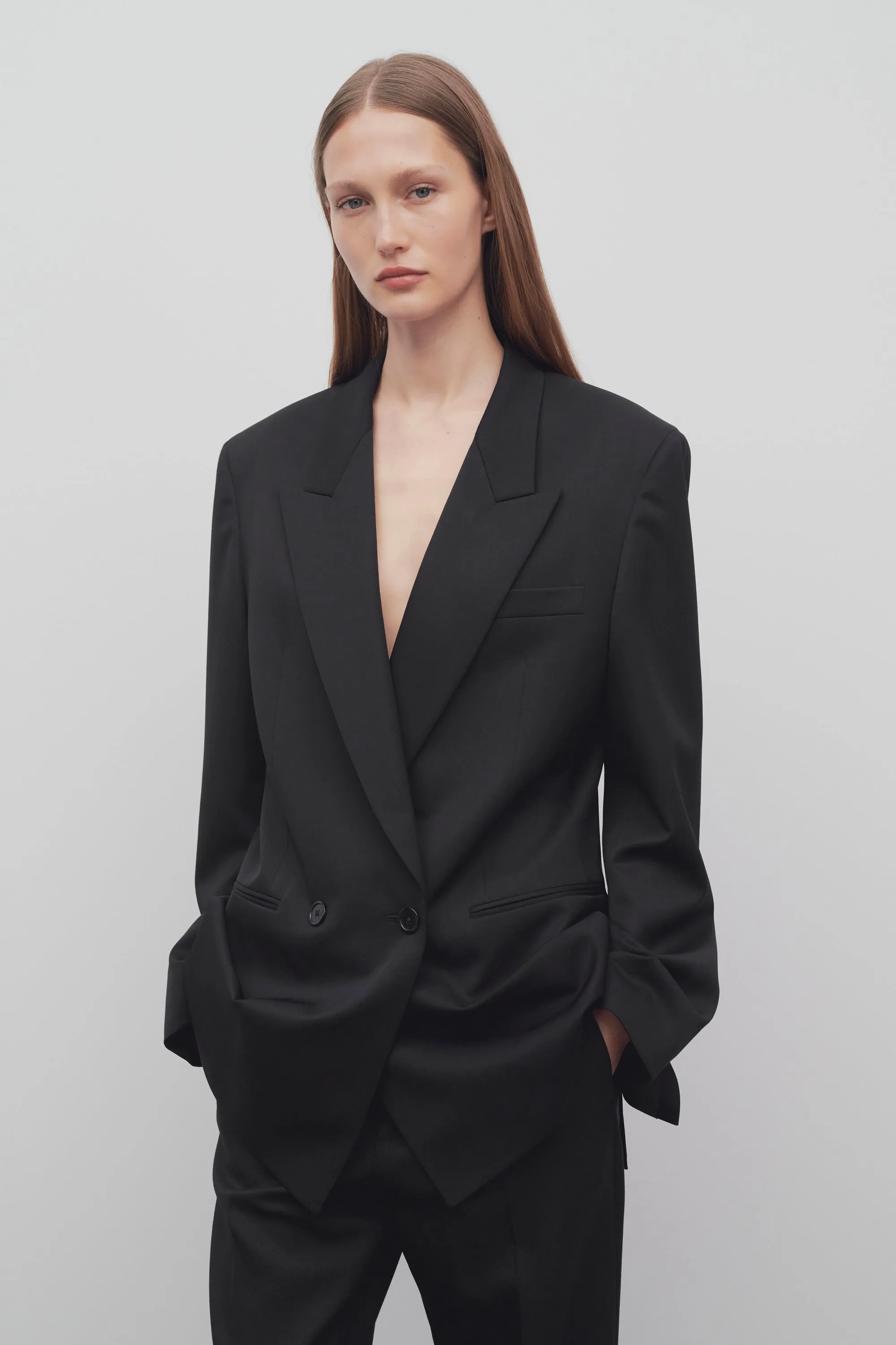 Lumis Jacket in Wool sold by The Row product image thumbnail 3
