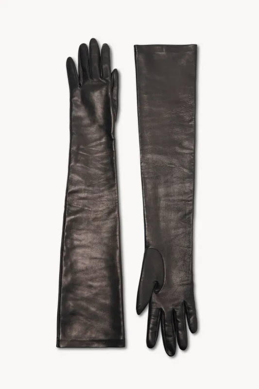 Simon Gloves in Leather sold by The Row
