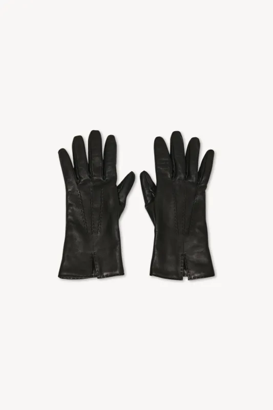 Florence Gloves in Leather made by The Row