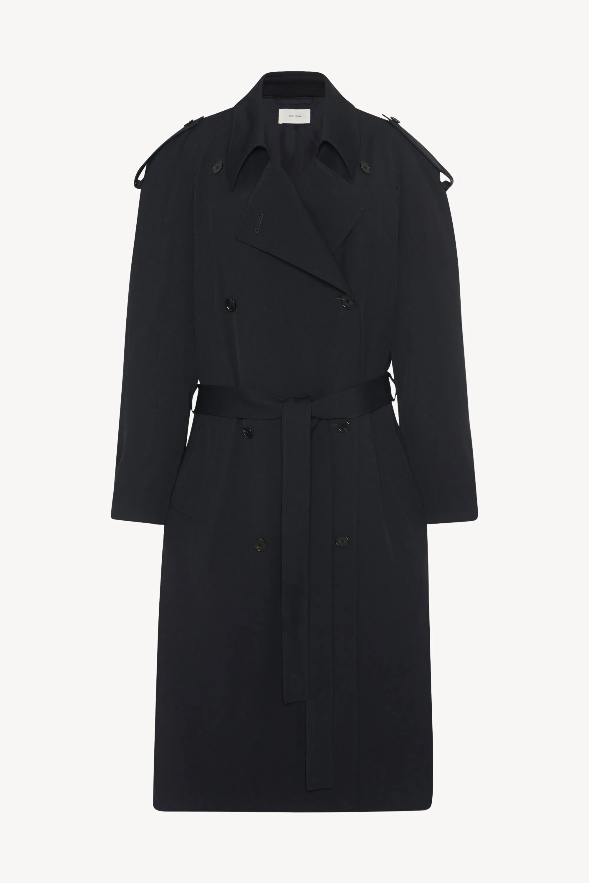 Denver Coat in Virgin Wool sold by The Row
