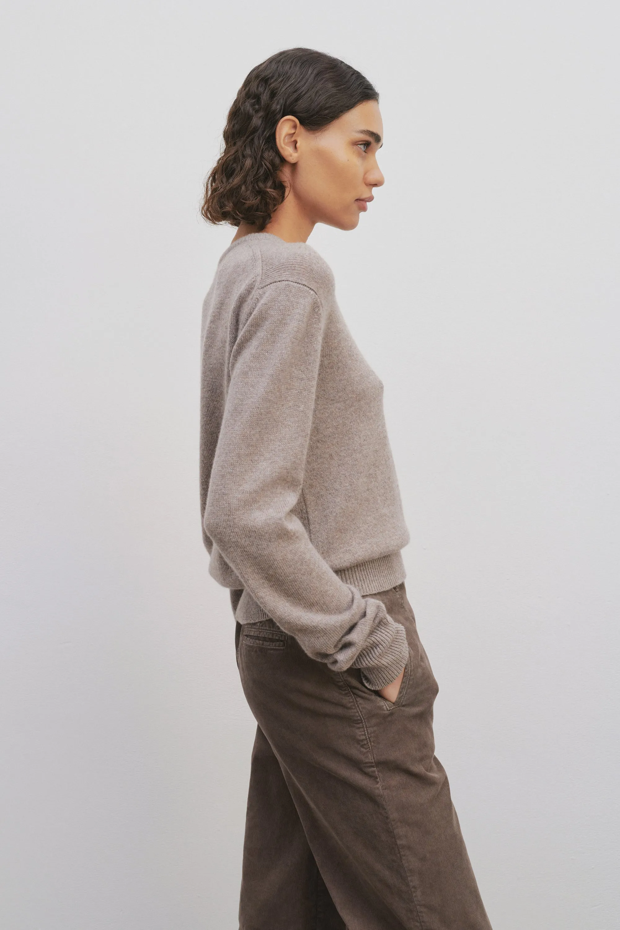 Darcis Top in Cashmere sold by The Row product image thumbnail 4