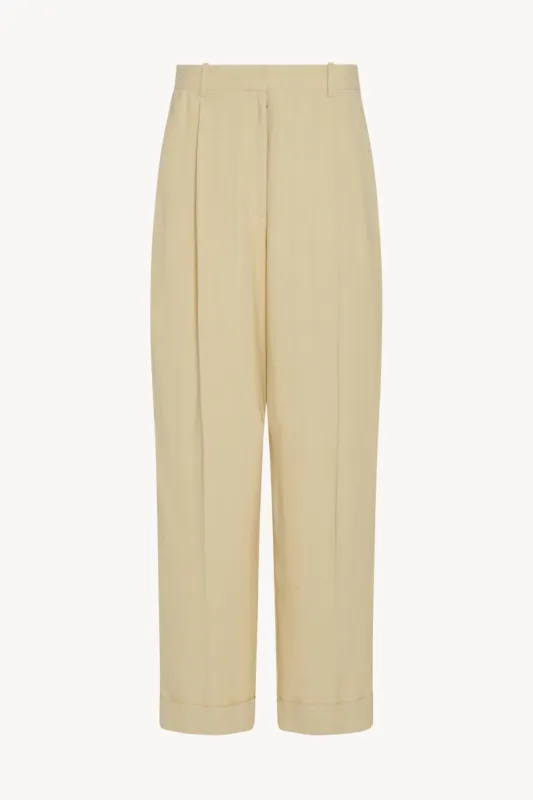 Tor Pant in Viscose, Cotton and Silk sold by The Row