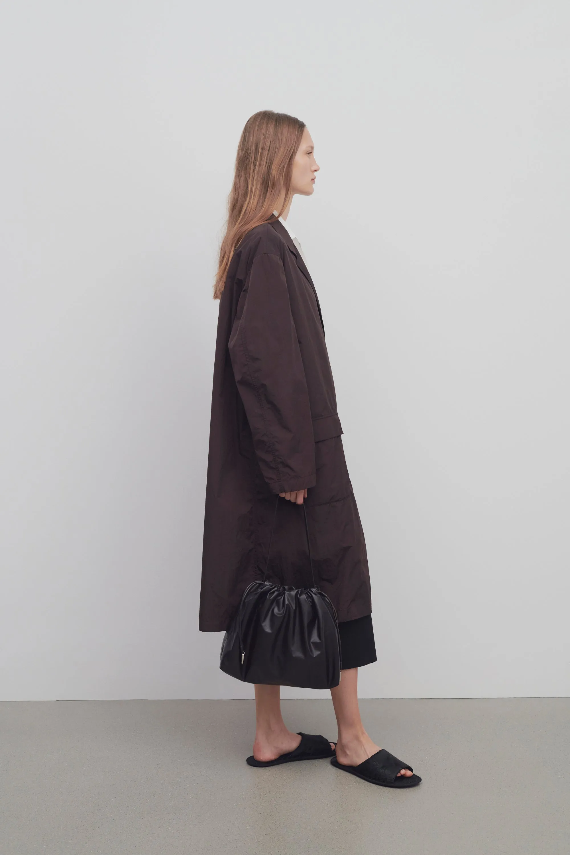 Adan Coat in Nylon sold by The Row product image thumbnail 4