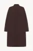 Adan Coat in Nylon sold by The Row