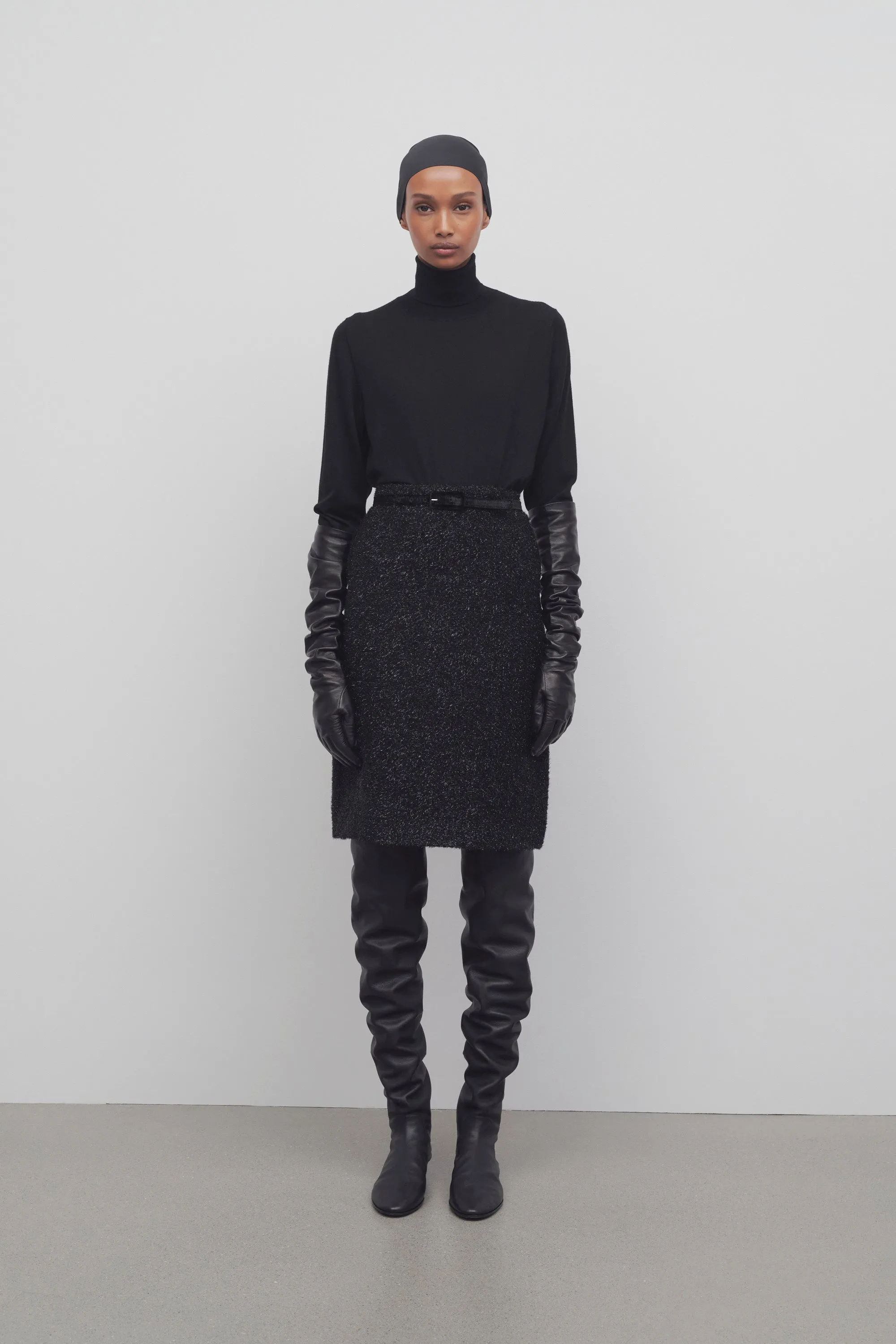 Corinna Skirt in Nylon and Lurex sold by The Row product image thumbnail 3