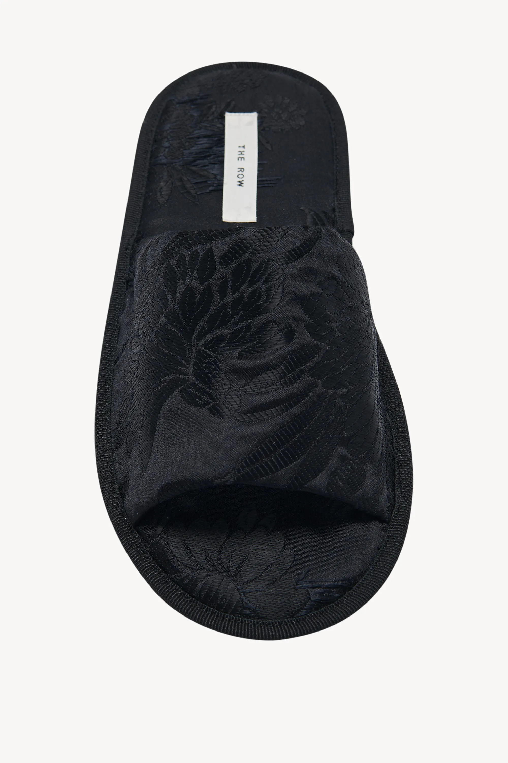 Frances Open Toe Slipper in Silk and Acetate sold by The Row product image thumbnail 3