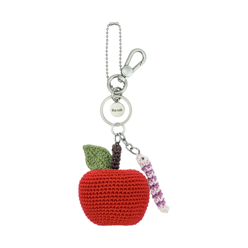 Yarnicharmz Dangle - Hand Crochet - Apple made by The Sak
