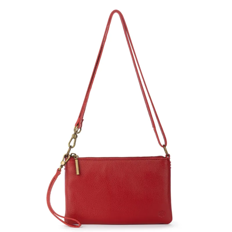 Vita Convertible Wristlet - Leather - Scarlet made by The Sak