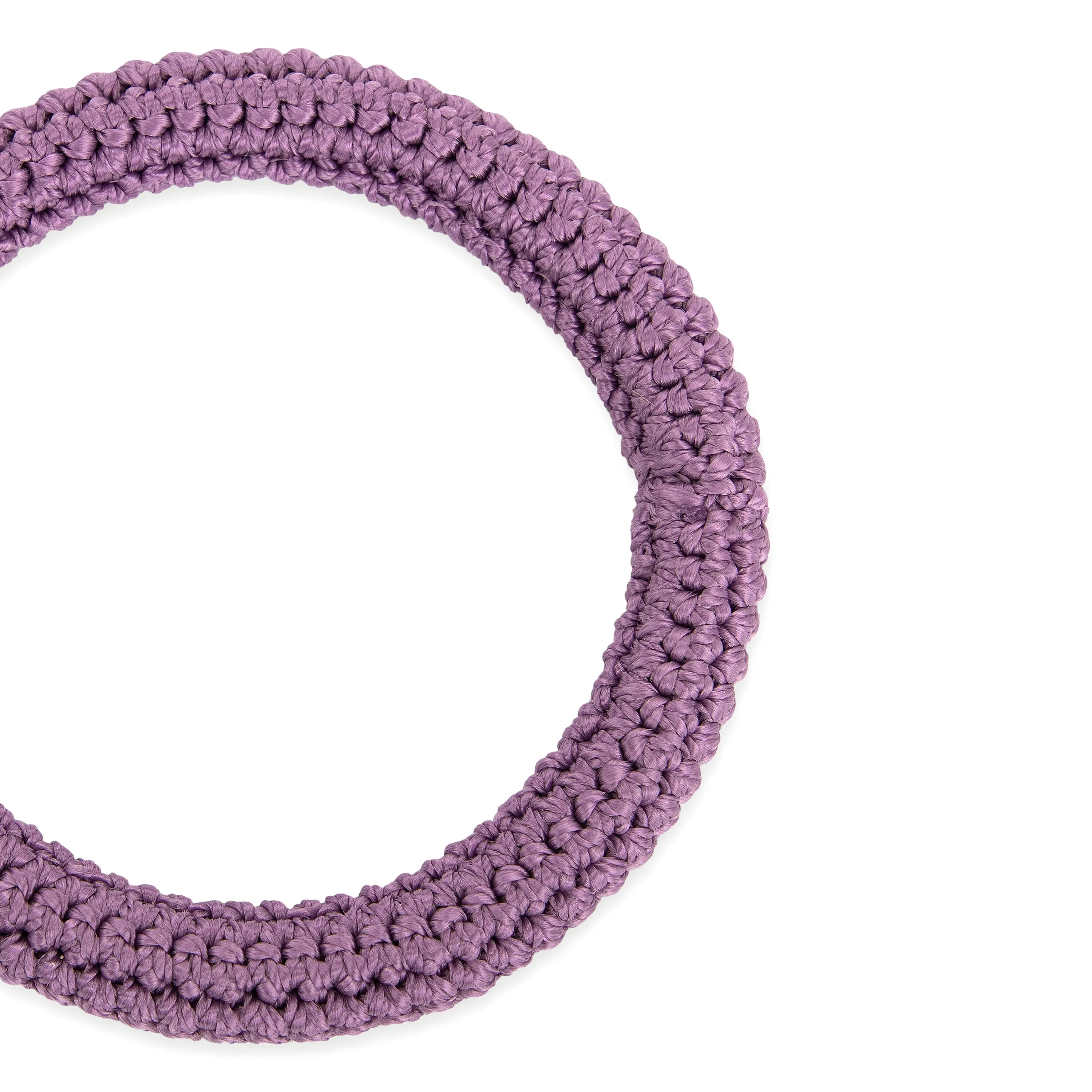 Finch Bangle - Hand Crochet - Heather sold by The Sak product image thumbnail 2