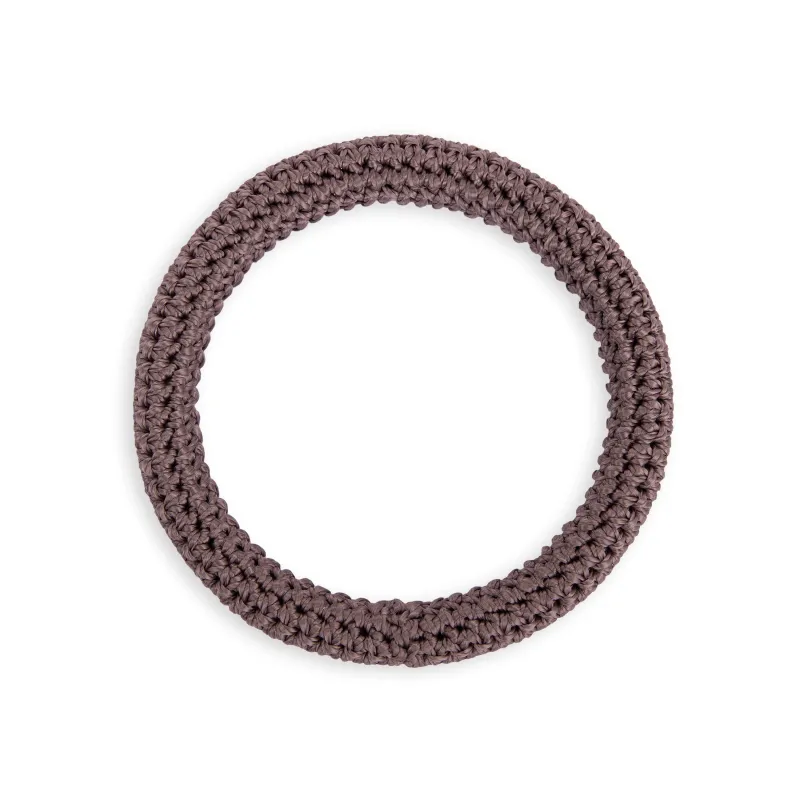 Finch Bangle - Hand Crochet - Mushroom made by The Sak
