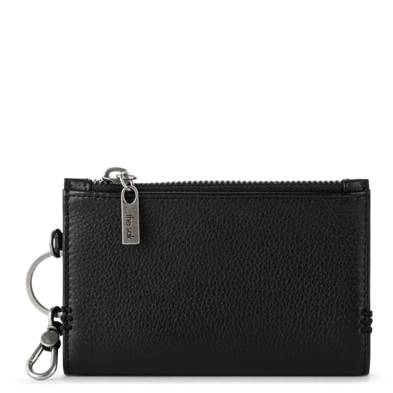 Encino Essential Wallet - Leather - Black made by The Sak
