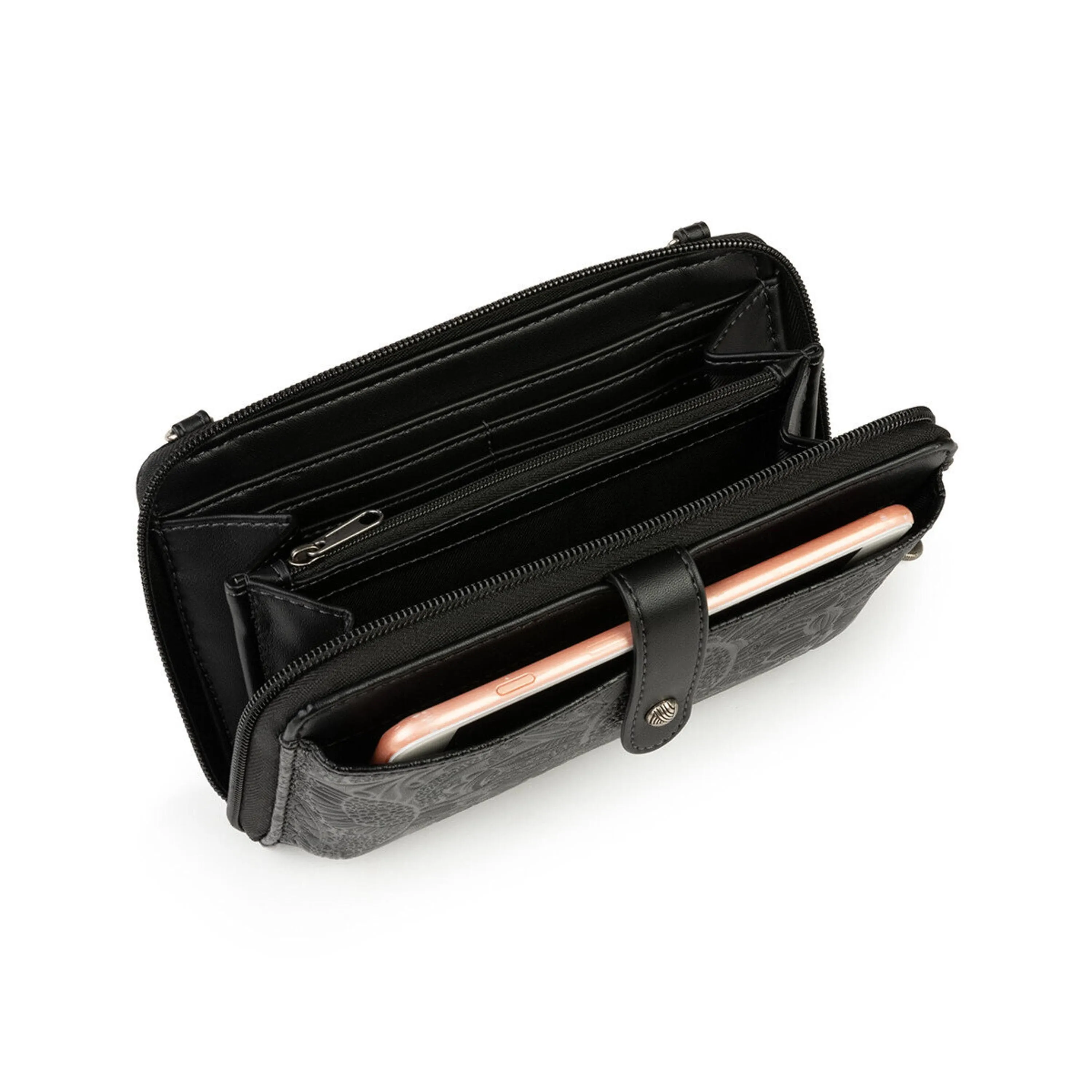 Arcadia Smartphone Wallet - Vegan Leather - Black sold by The Sak product image thumbnail 5