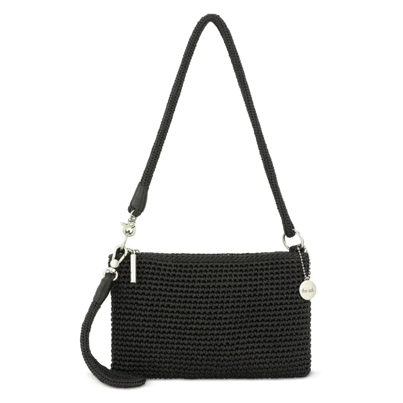 Vita Convertible Wristlet - Hand Crochet - Black made by The Sak