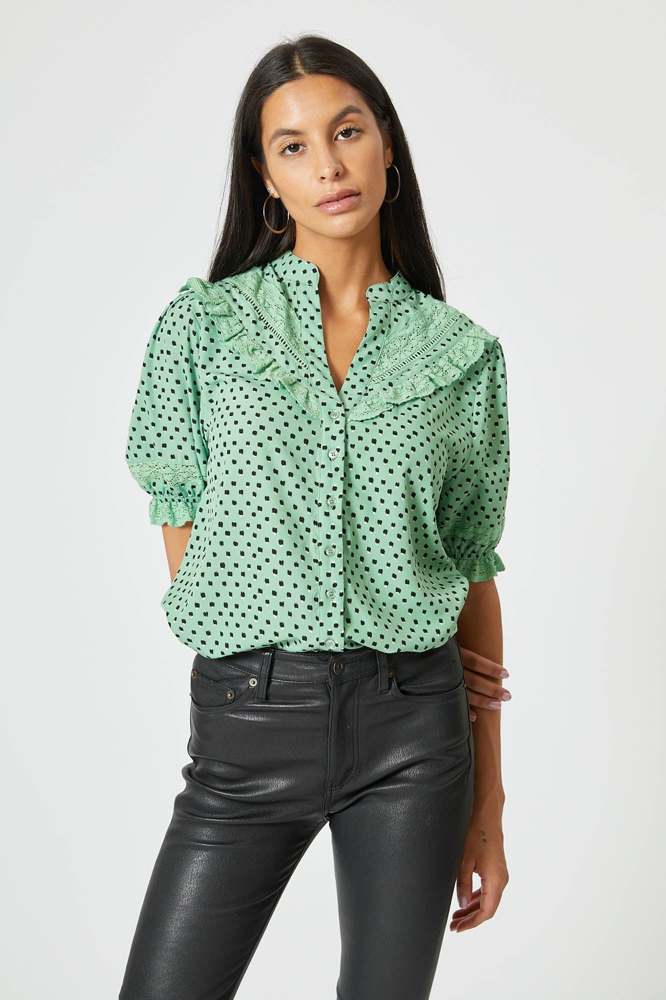 The Sacha Shirt sold by The Shirt by Rochelle Behrens