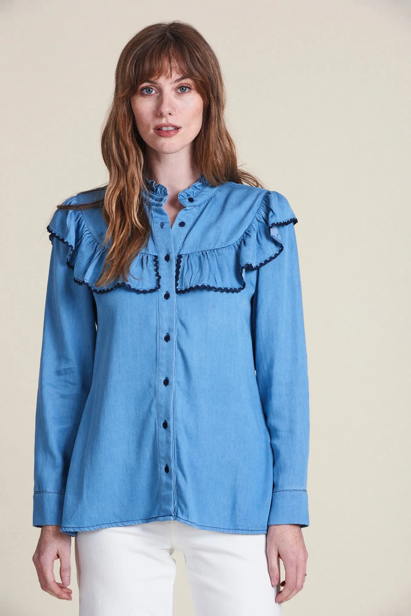 The Gwenyth Shirt sold by The Shirt by Rochelle Behrens product image thumbnail 3