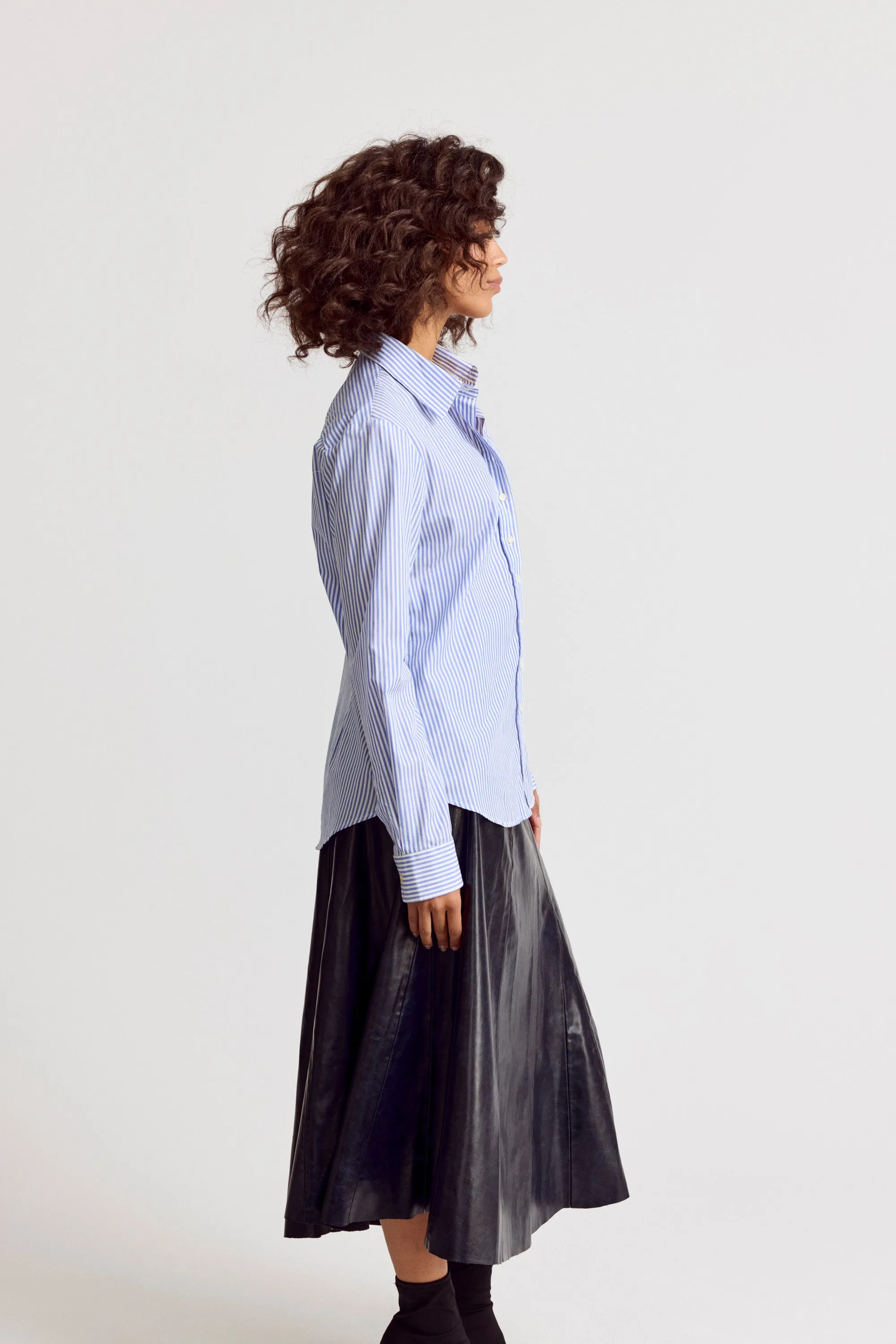 The Icon Shirt in Stripe sold by The Shirt by Rochelle Behrens product image thumbnail 5