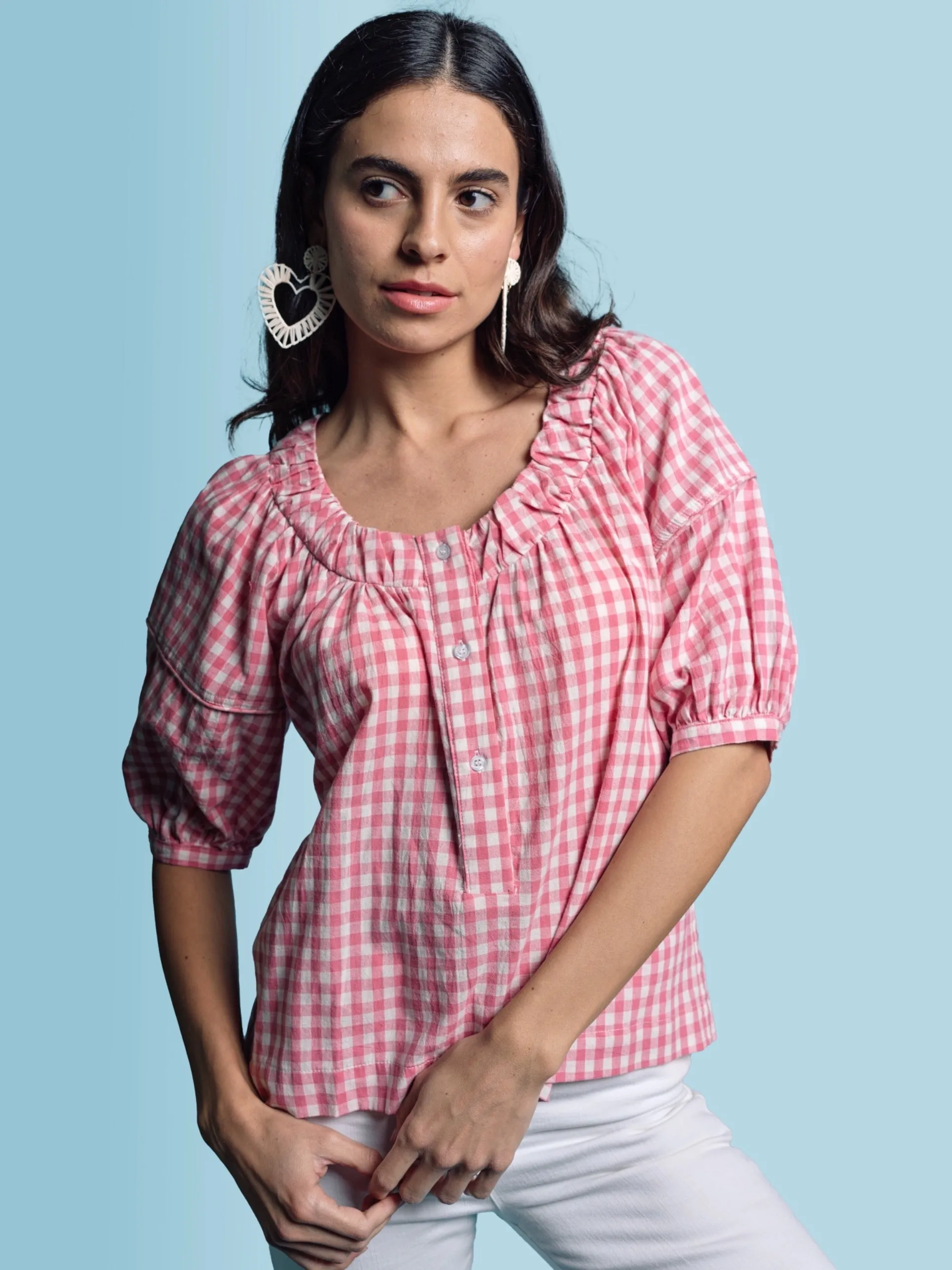 The French Girl Shirt sold by The Shirt by Rochelle Behrens