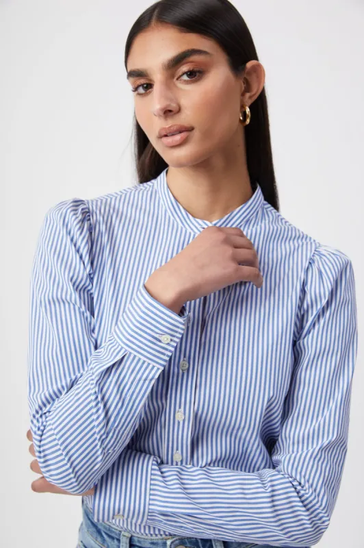 The Puff Shoulder Shirt sold by The Shirt by Rochelle Behrens