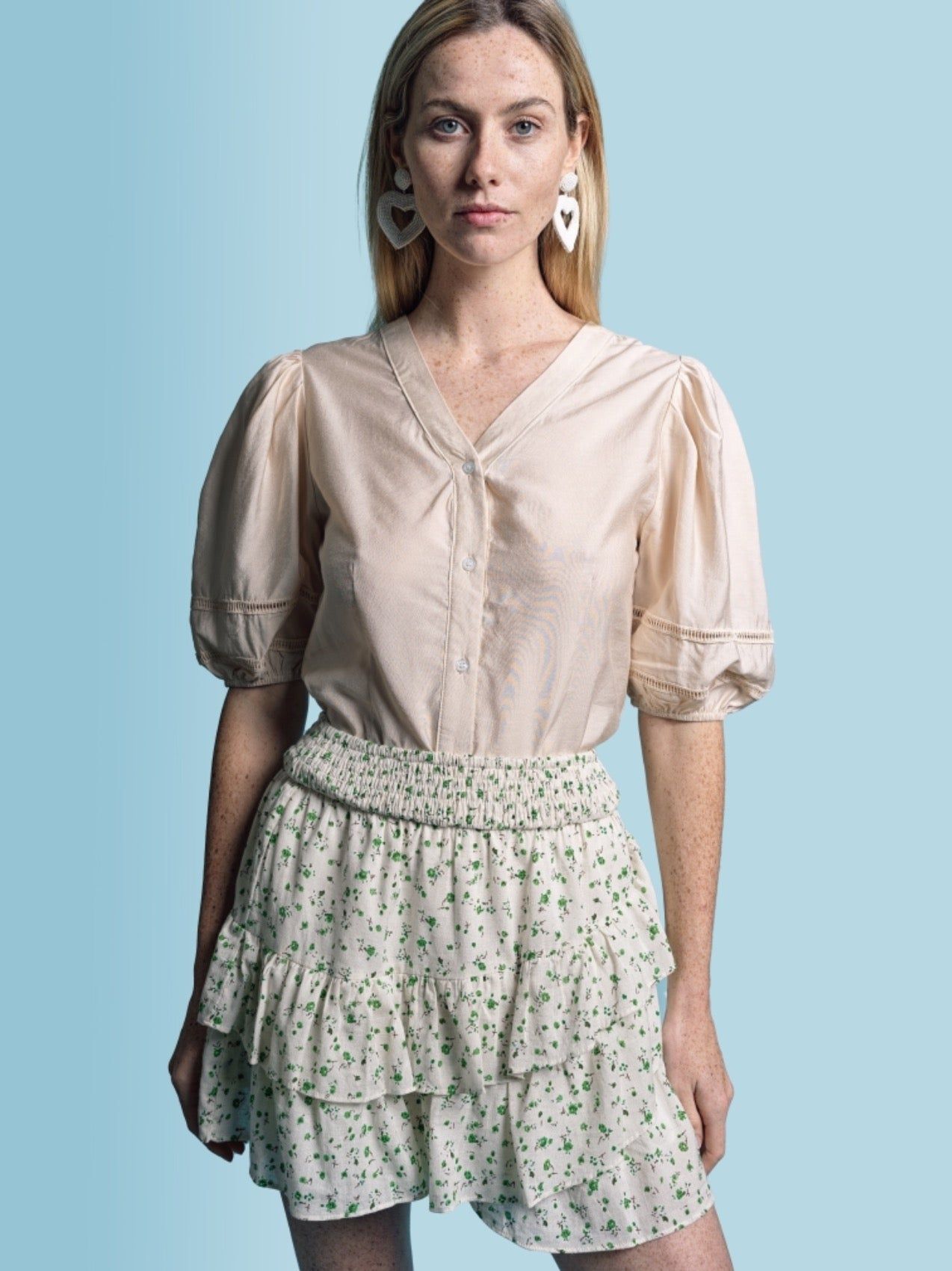 The Callie Shirt sold by The Shirt by Rochelle Behrens