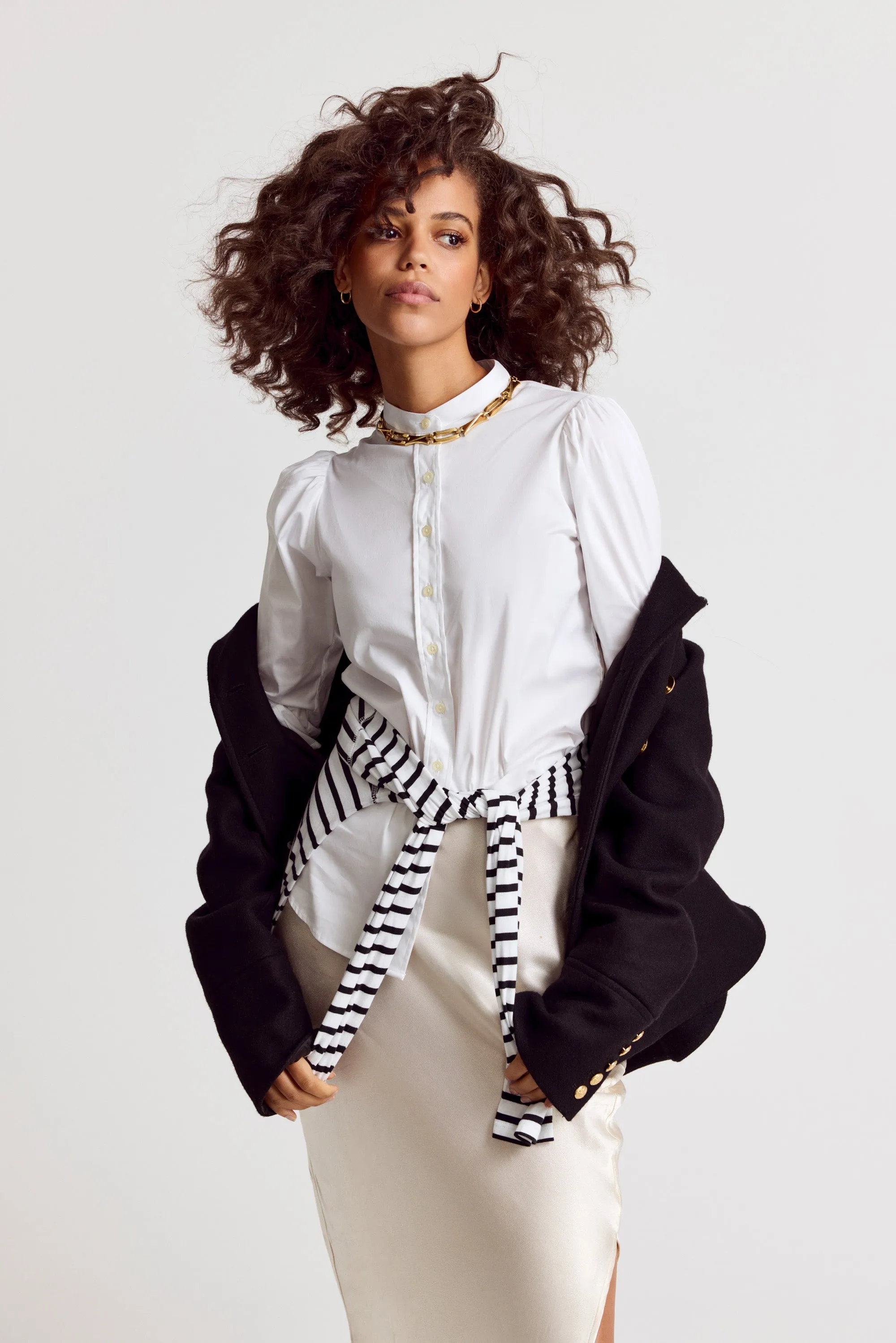 The Puff Shoulder Shirt sold by The Shirt by Rochelle Behrens product image thumbnail 2