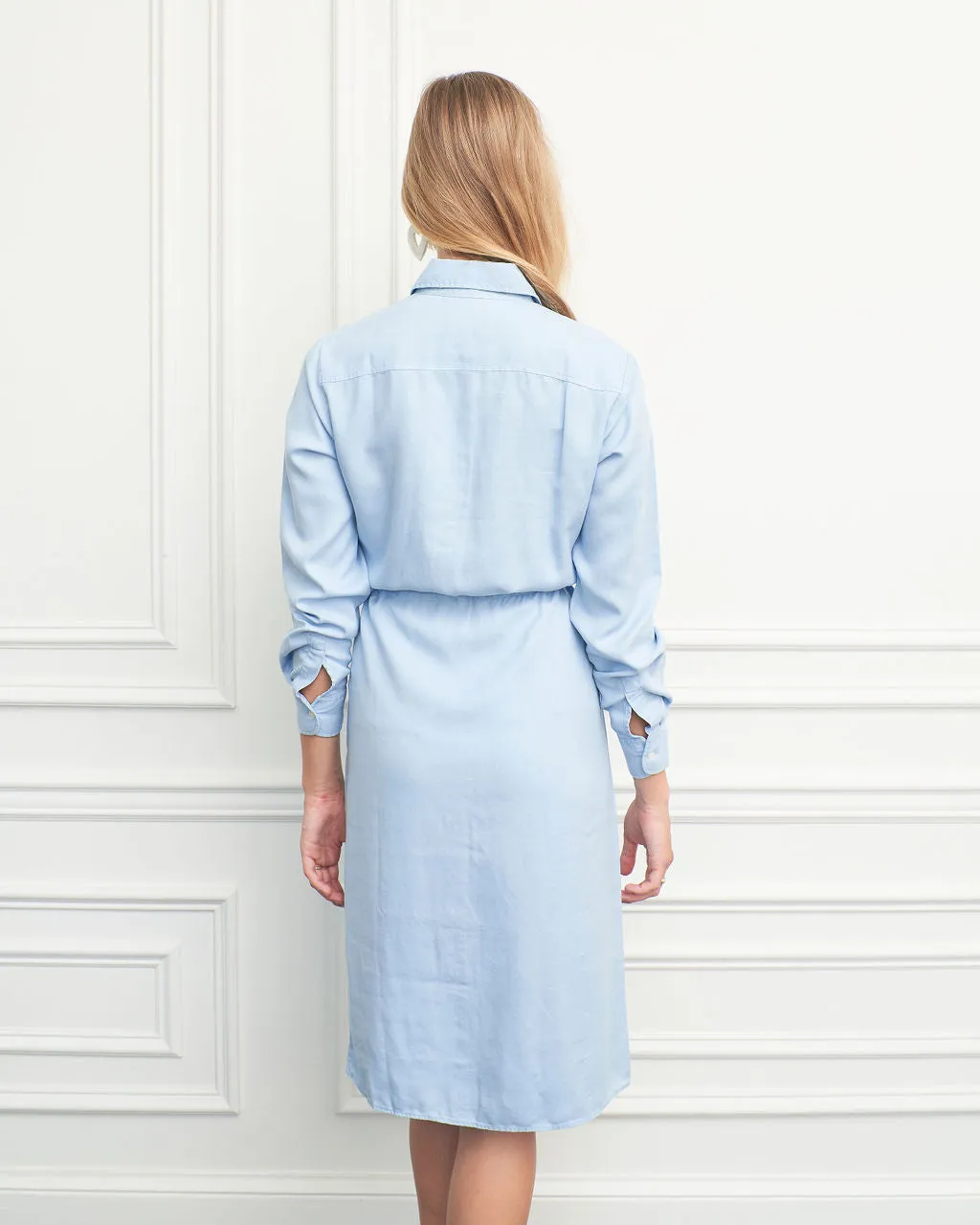 The Shirtdress with Tie Waist sold by The Shirt by Rochelle Behrens product image thumbnail 3