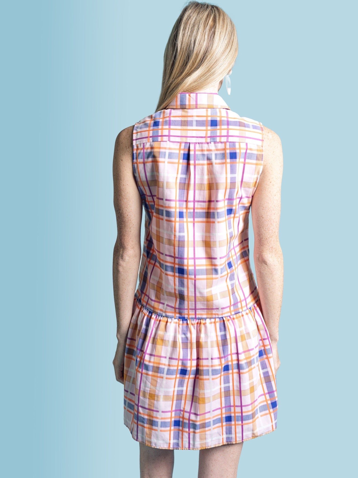 The Sleeveless Drop Waist Dress sold by The Shirt by Rochelle Behrens product image thumbnail 3