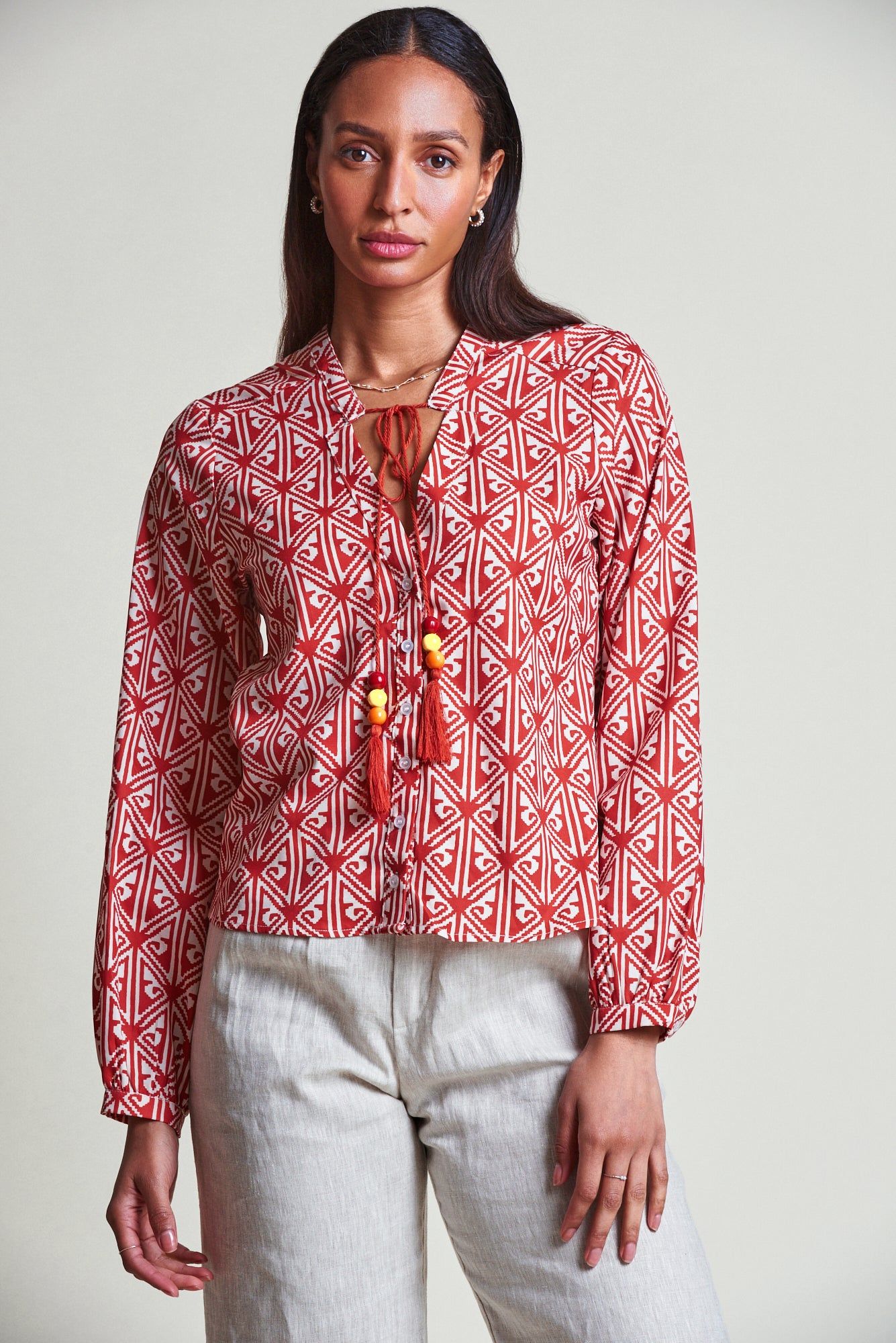 The Jessie Shirt sold by The Shirt by Rochelle Behrens product image thumbnail 2