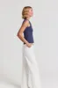 The Sleeveless Brett Shirt sold by The Shirt by Rochelle Behrens