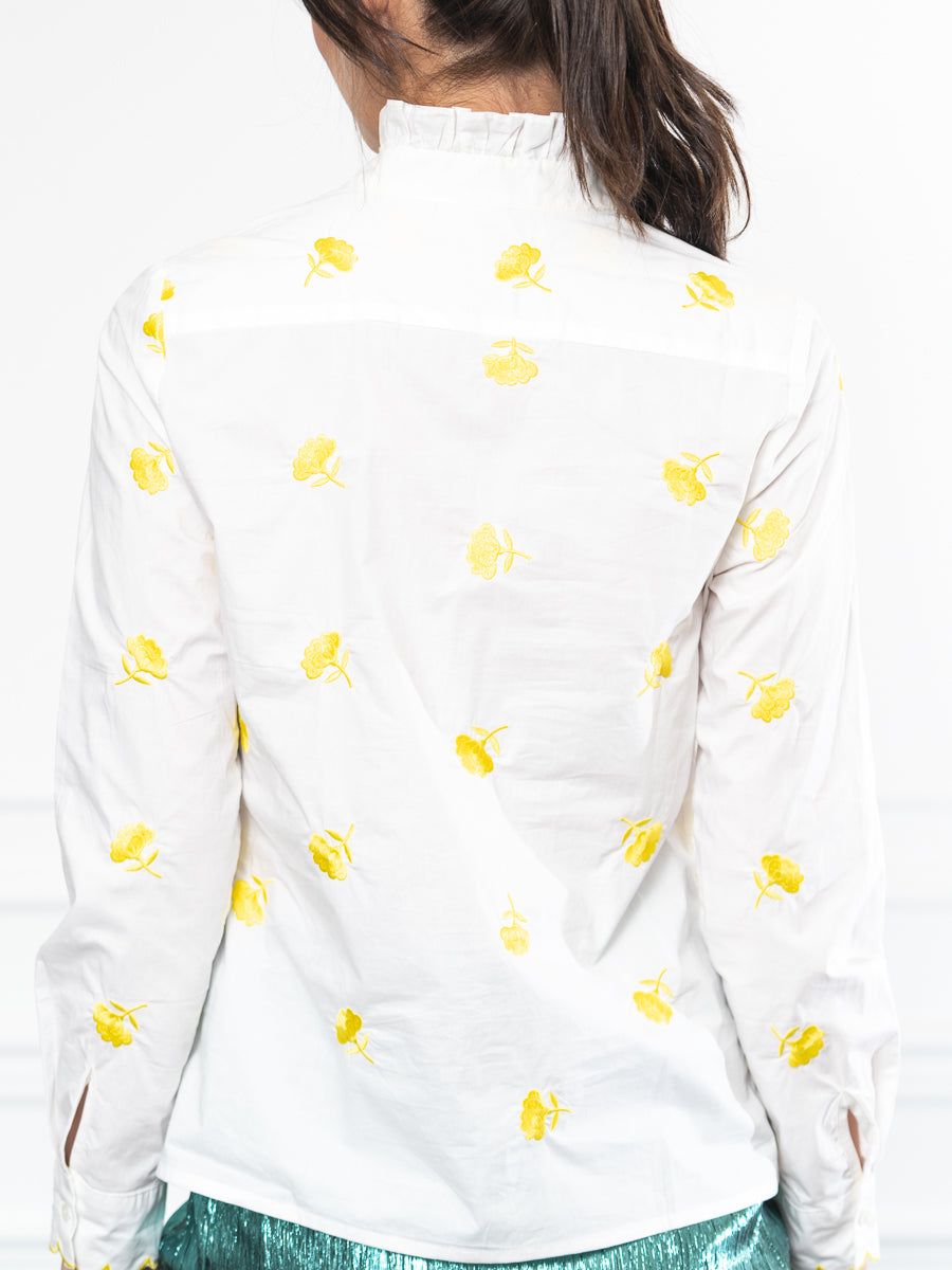 The Icon Shirt w/ Scalloped Embroidery sold by The Shirt by Rochelle Behrens product image thumbnail 5