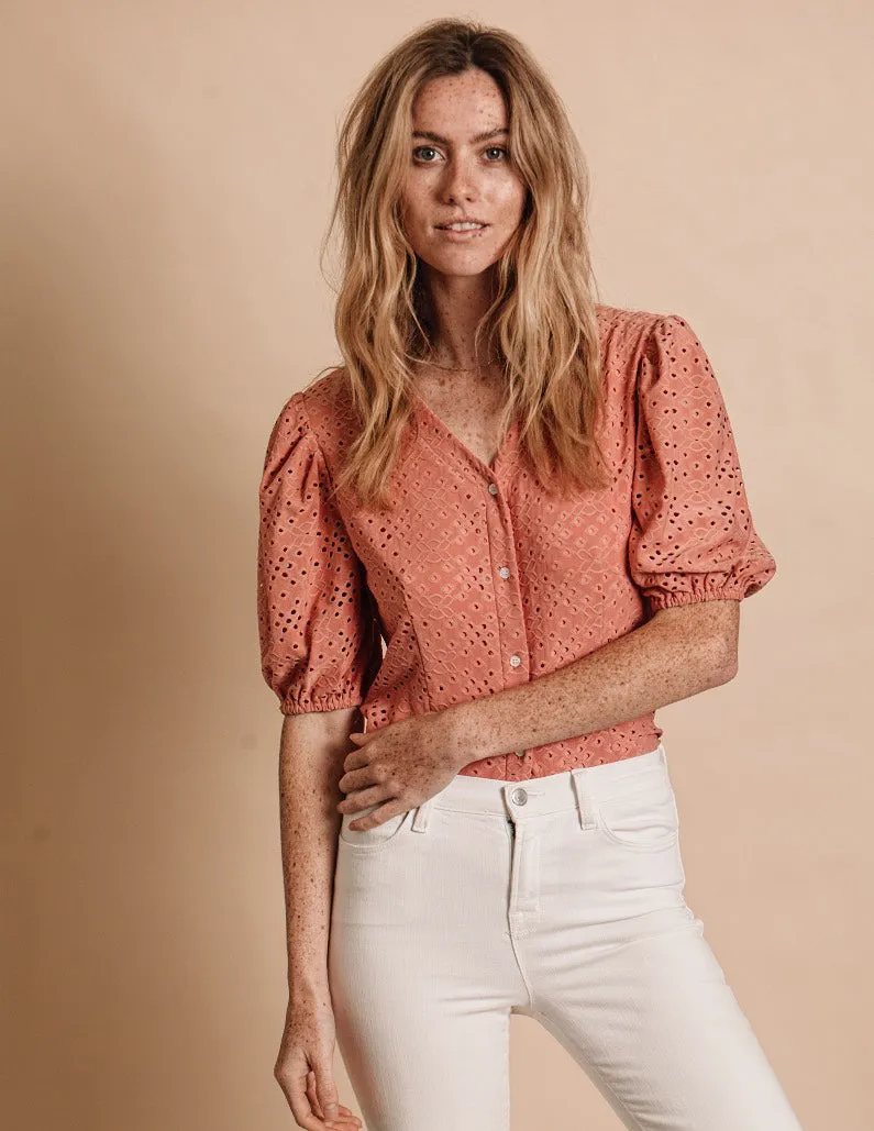 The Callie Shirt sold by The Shirt by Rochelle Behrens