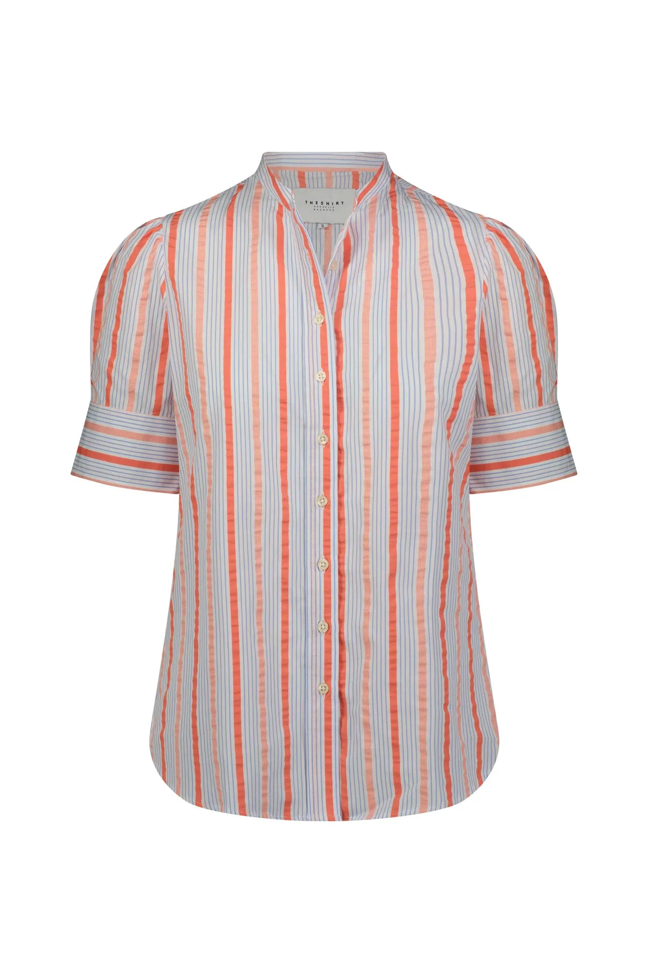 The Short Sleeve Puffed Shoulder Shirt sold by The Shirt by Rochelle Behrens product image thumbnail 5